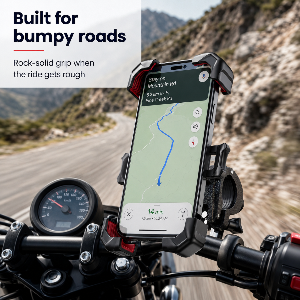 Quell Moto Phone Mount
