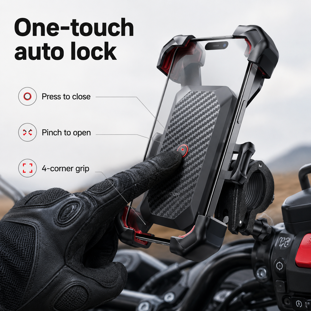 Quell Moto Phone Mount