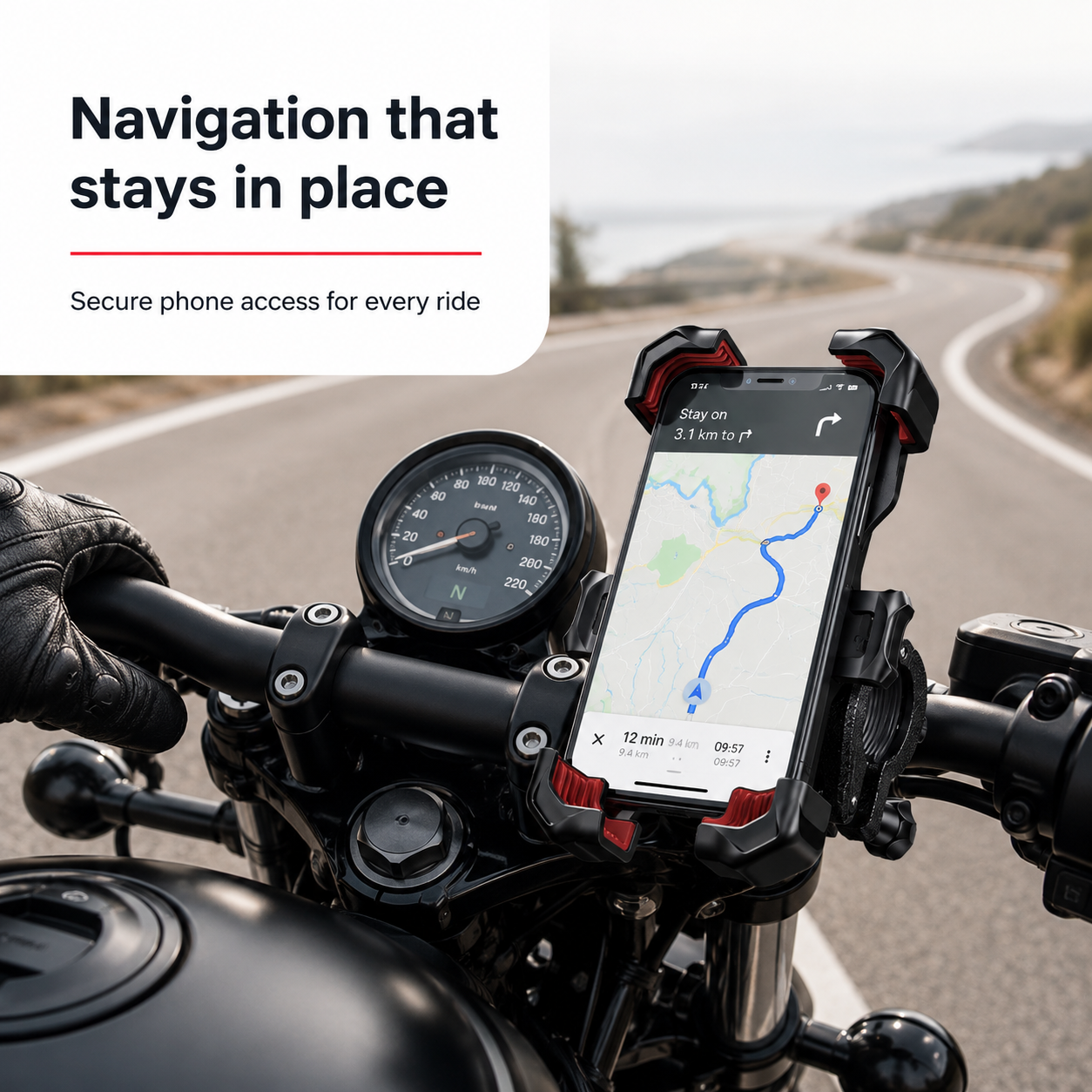 Quell Moto Phone Mount