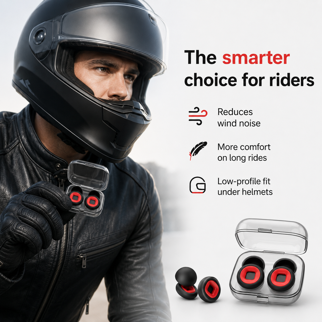 Quell Moto Earplugs – 27 dB
