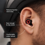 Quell Moto Earplugs – 27 dB